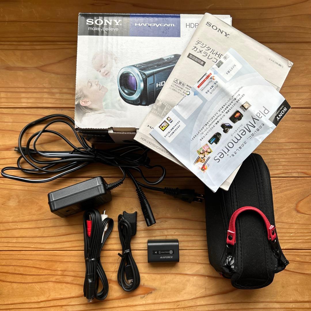 SONY HDR-CX270V ビデオカメラ