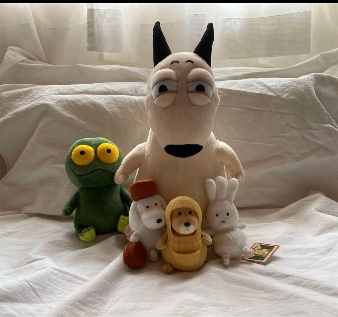 バムとケロ　仲間たちぬいぐるみセット みんなタグ付き