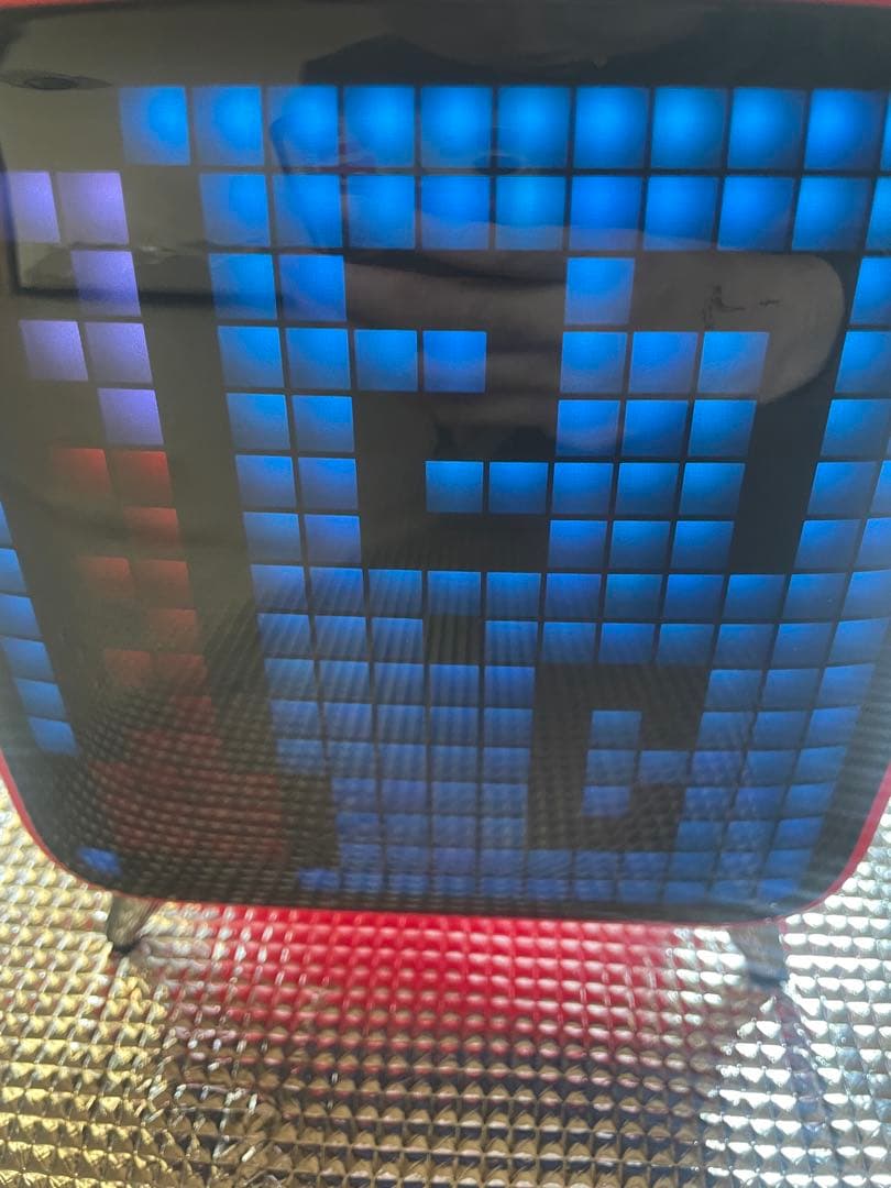 【レア品】Tivoo-Max-audio ワイヤレススピーカー 赤divoom