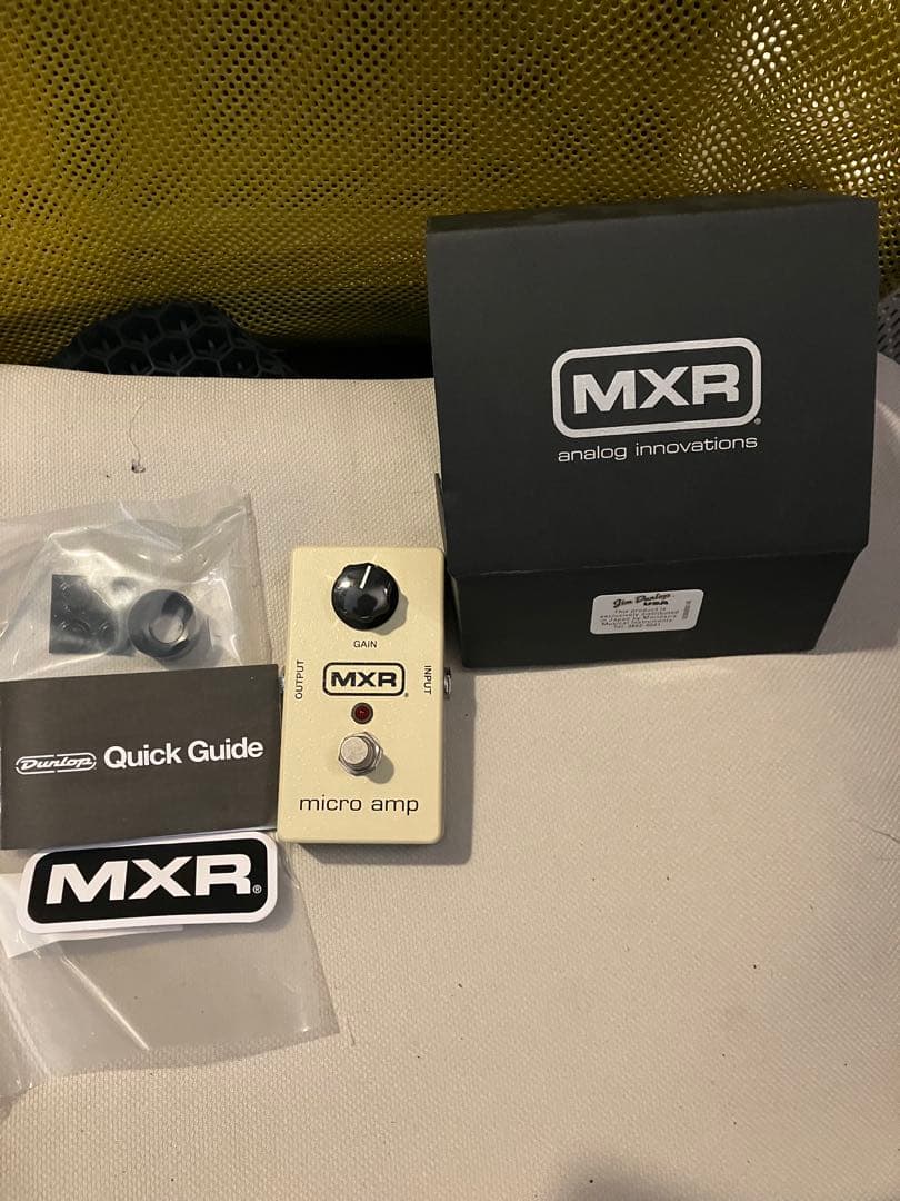 MXR Micro Amp M133 ブースター 元箱付属品付き美品動作確認済み