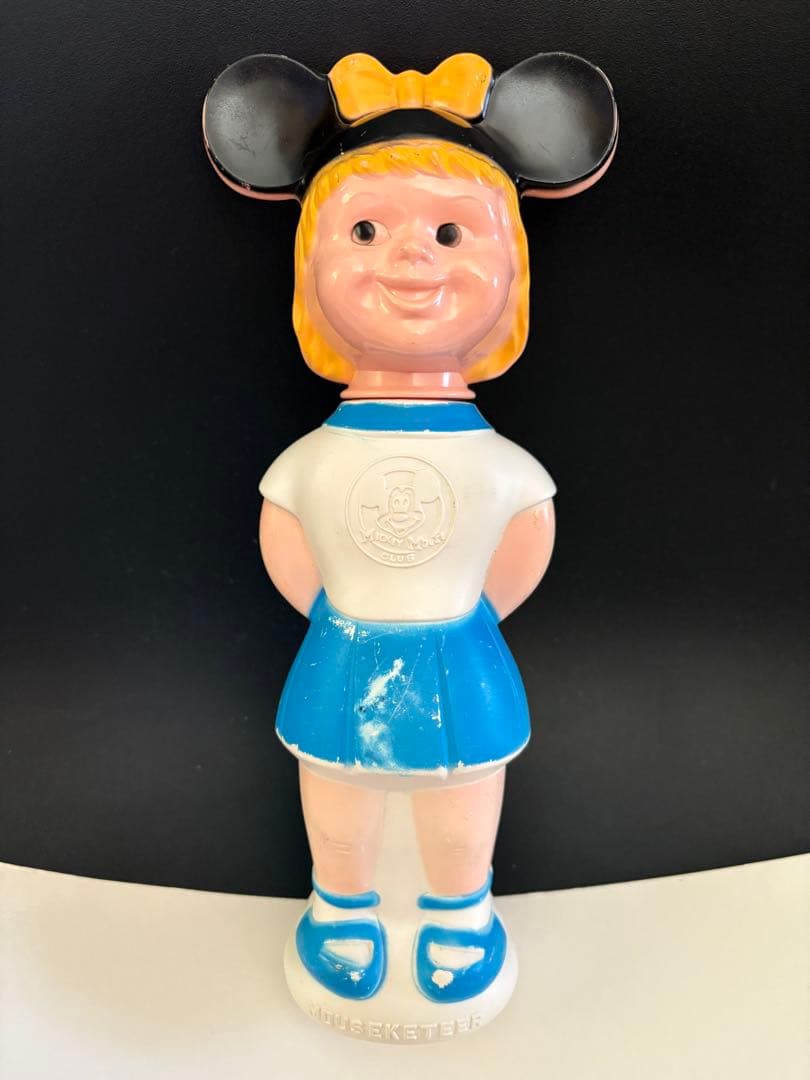 1960 ディズニーマウスケティア　ソーキーボトル　ブルー&レッド2セット