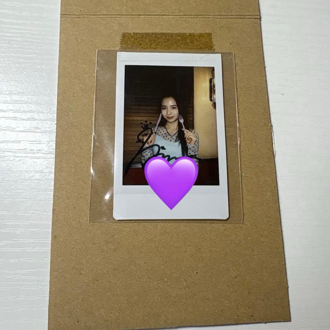 【新品未使用 美品】NiziU マヤ サイン入りチェキ