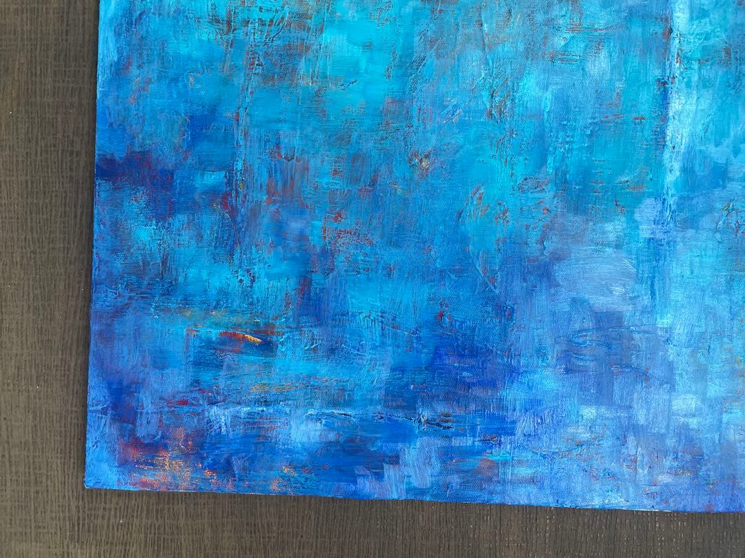 絵画　油絵　原画　抽象画　現代アートF10