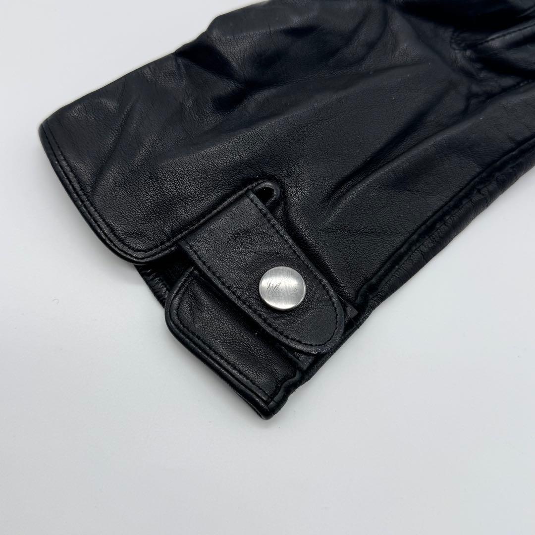 Yohji Yamamoto POUR HOMME レザーグローブ 手袋 ボタン