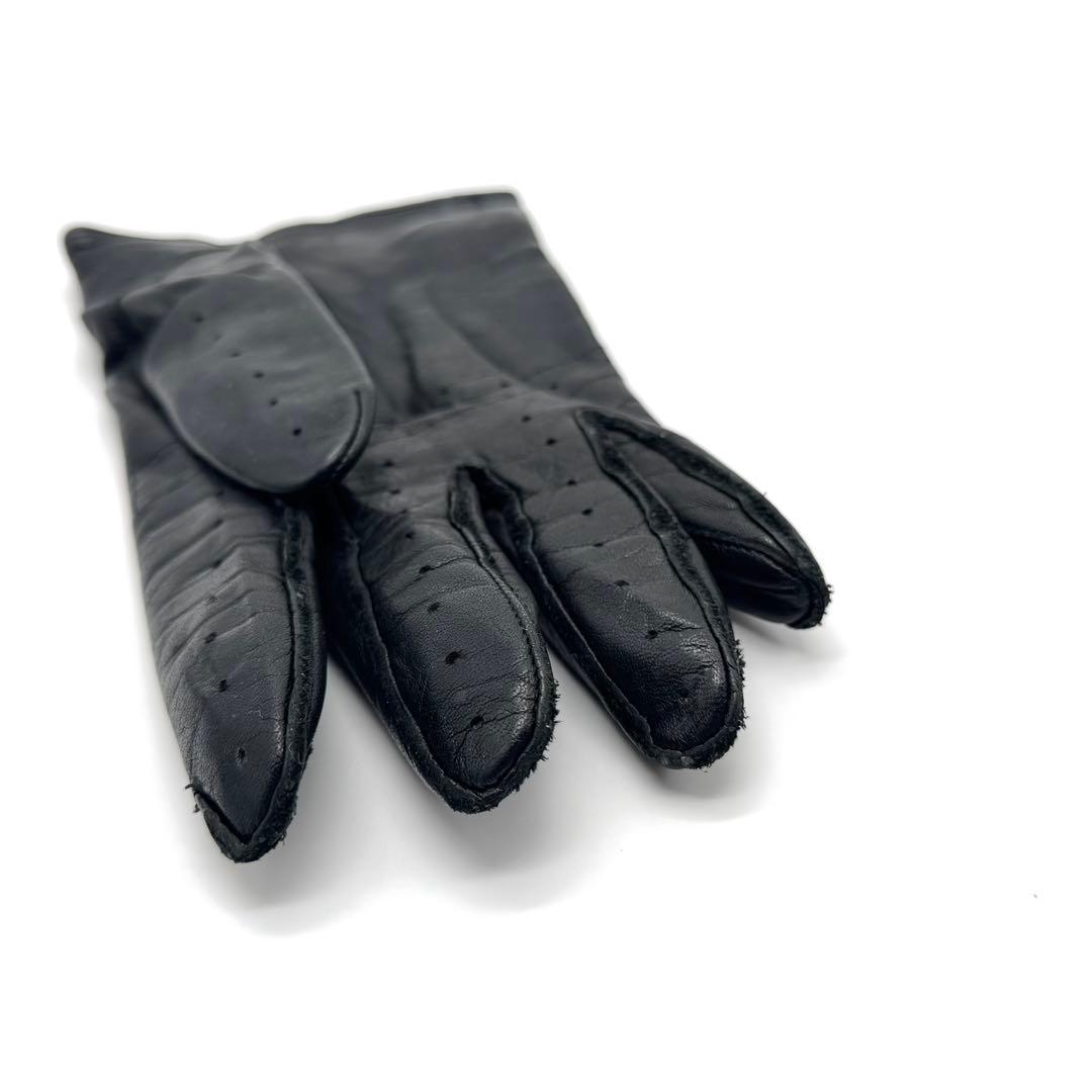 Yohji Yamamoto POUR HOMME レザーグローブ 手袋 ボタン