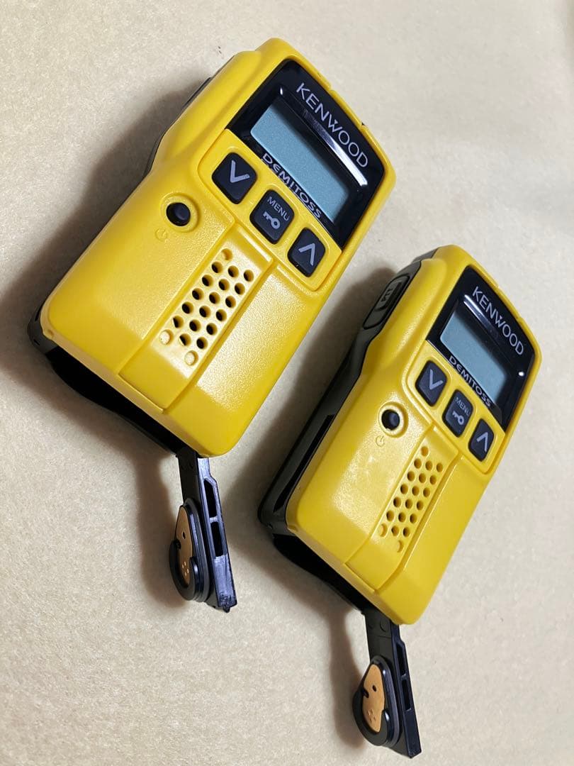 正常動作品 KENWOOD トランシーバー UBZ-EA20R x2台 本体のみ