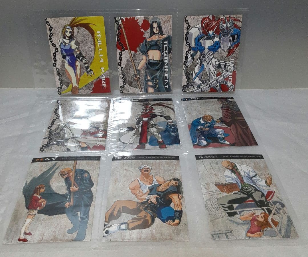 ギルティギア 初版 ブロッコリー ハイブリッド カード まとめ売り84枚