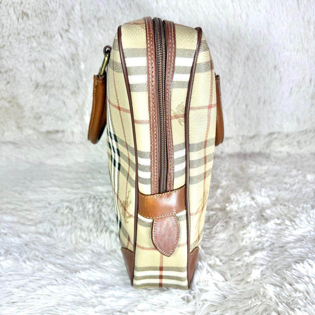 BURBERRY バーバリー ブリーフケース ビジネスバッグ PVC ブラウン