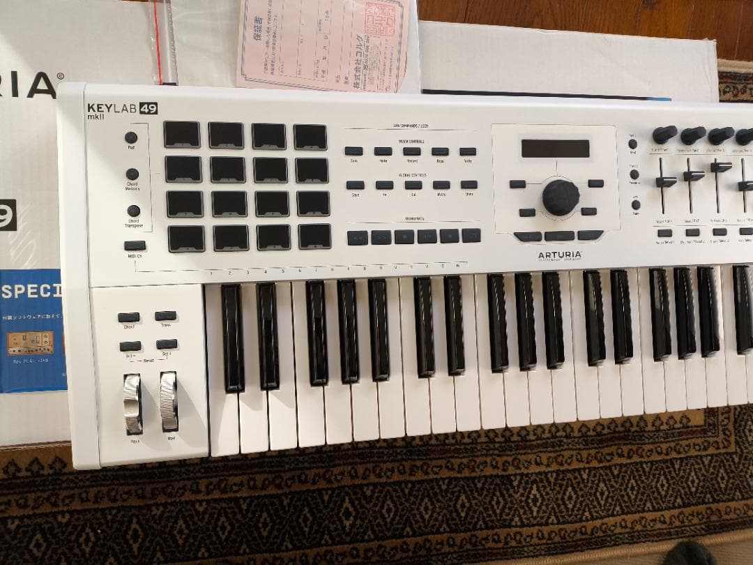 【美品.使用少】ARTURIA KEYLAB 49 mkII