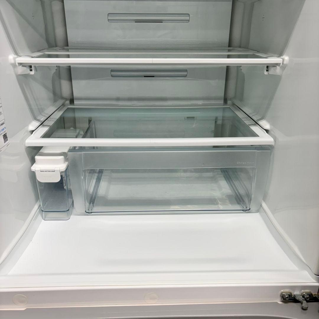 523 東芝 大型冷蔵庫 400L強 右開き 自動製氷 5ドア 大人気　シルバー