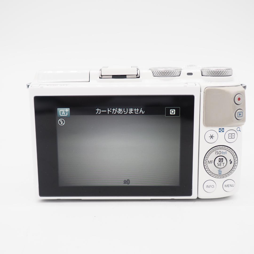 Wi-Fi&自撮り　小型軽量！ canon eos m3 レンズセット