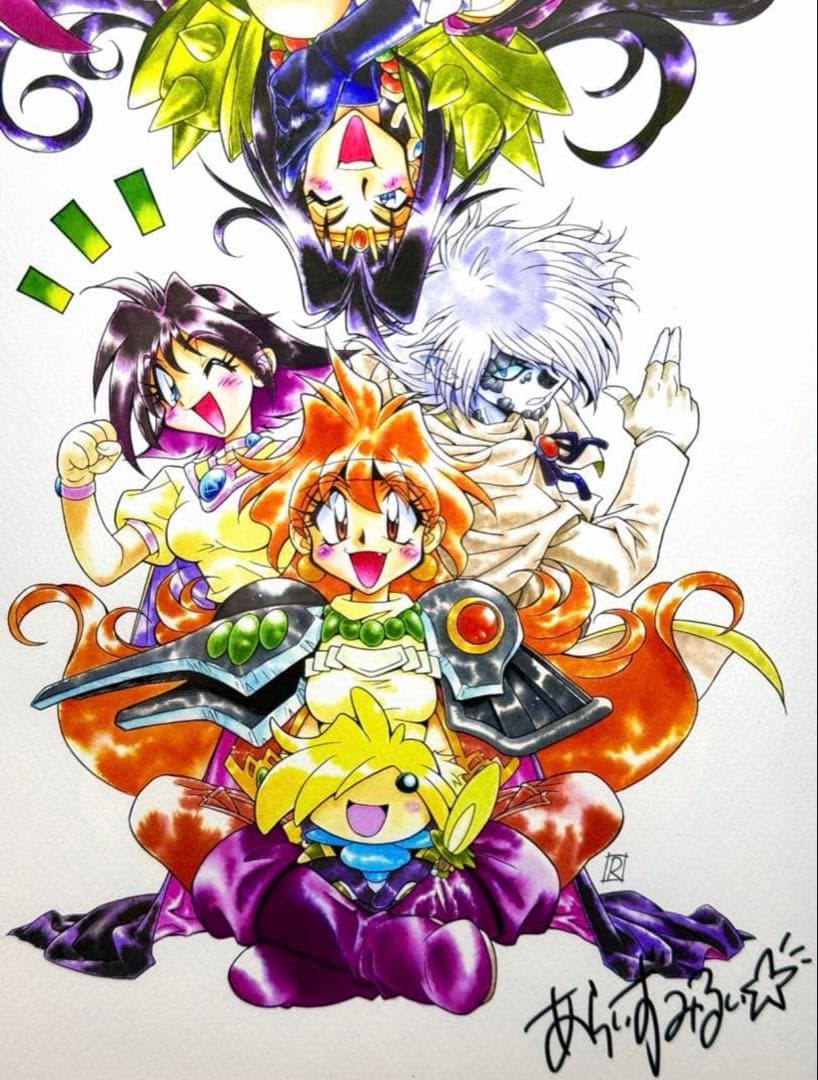 スレイヤーズ25周年記念展 限定ミニアートグラフ