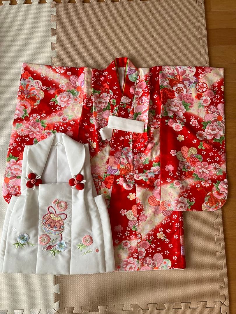 七五三 着物 被布 セット 女の子 ３歳