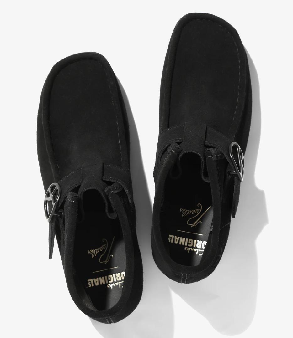 新品 NEEDLES x CLARKS Wallabee ワラビー ブーツ 7h