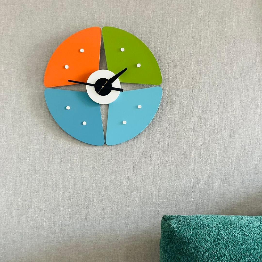 正規品 廃盤色 ペタルクロック マルチカラー vitra ジョージ・ネルソン