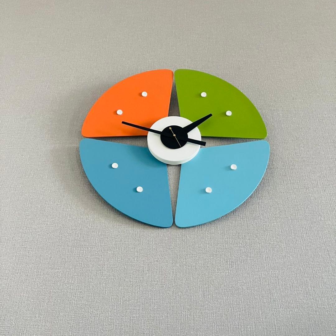 正規品 廃盤色 ペタルクロック マルチカラー vitra ジョージ・ネルソン