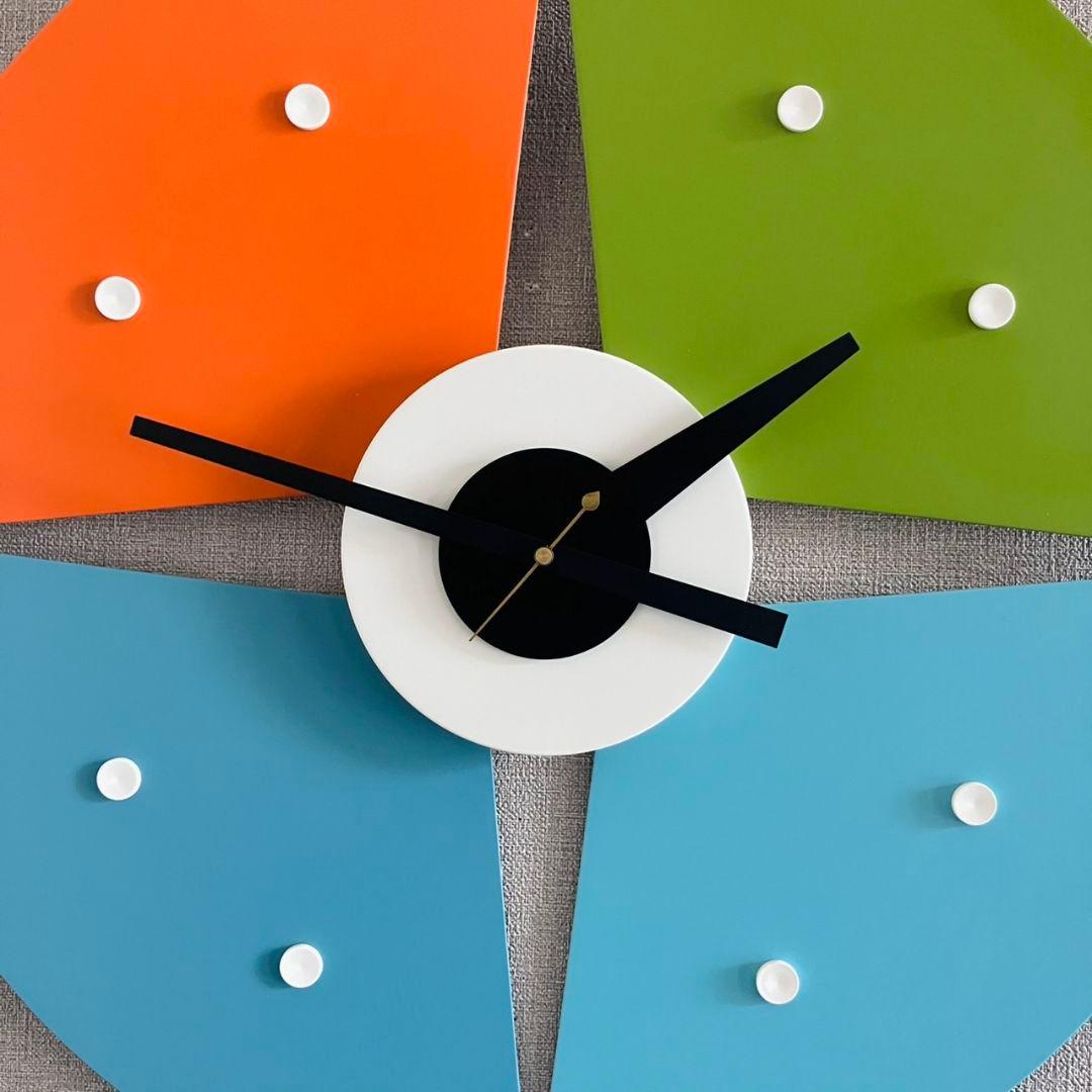 正規品 廃盤色 ペタルクロック マルチカラー vitra ジョージ・ネルソン