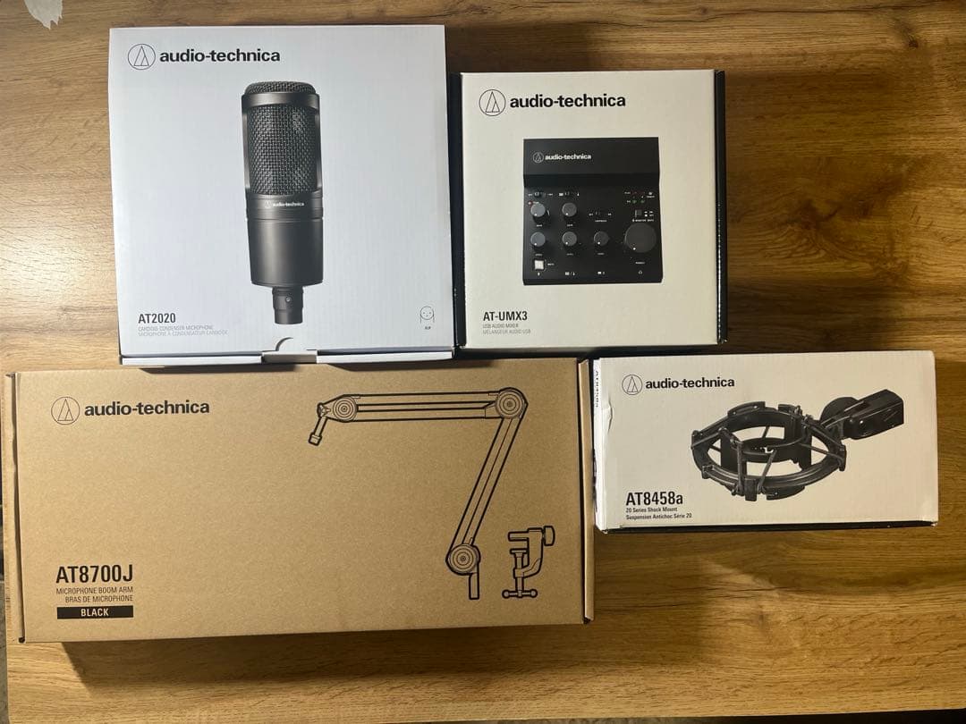 audio-technica AT2020 マイクセット