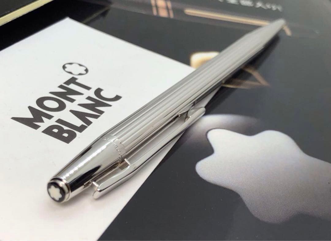 ⭐️金運を呼ぶアイテム！⭐️総プラチナ張り⭐️モンブラン⭐️ノブレス⭐️No1957⭐️