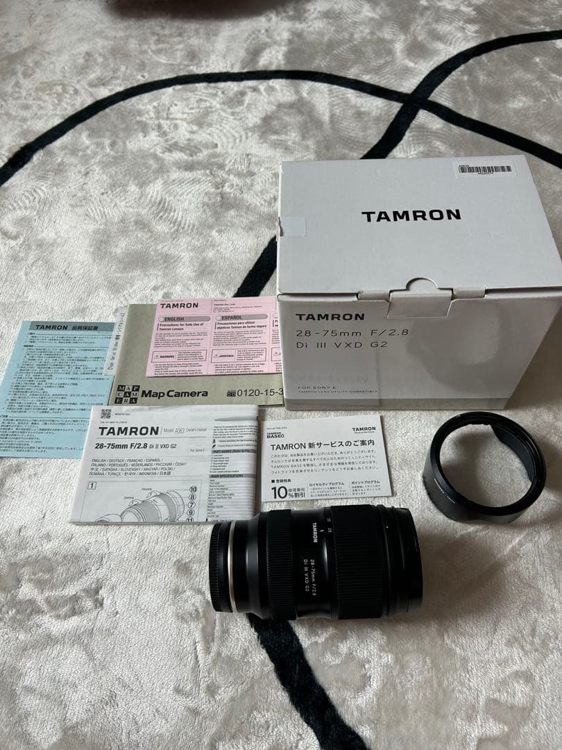 【新品級】タムロン28-75mm F/2.8 Di III VXD G2 ソニー