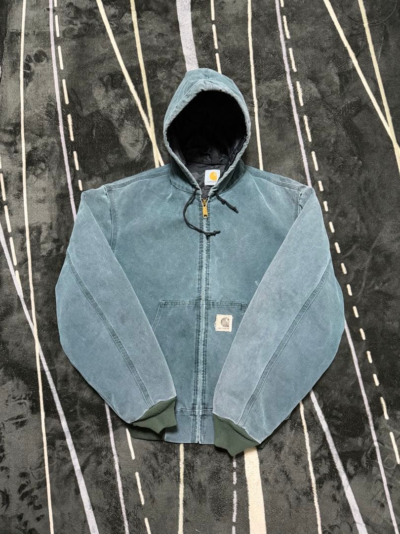 ‼️90s フェードCarhartt アクティブジャケット HTG