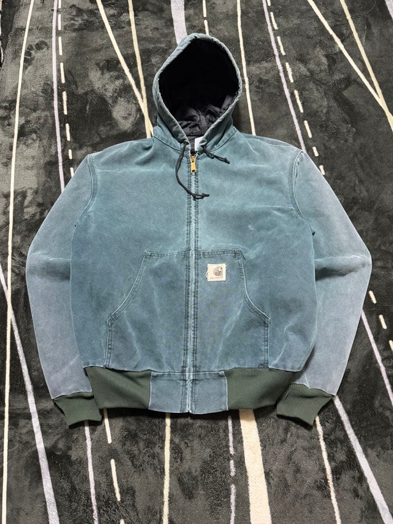 ‼️90s フェードCarhartt アクティブジャケット HTG