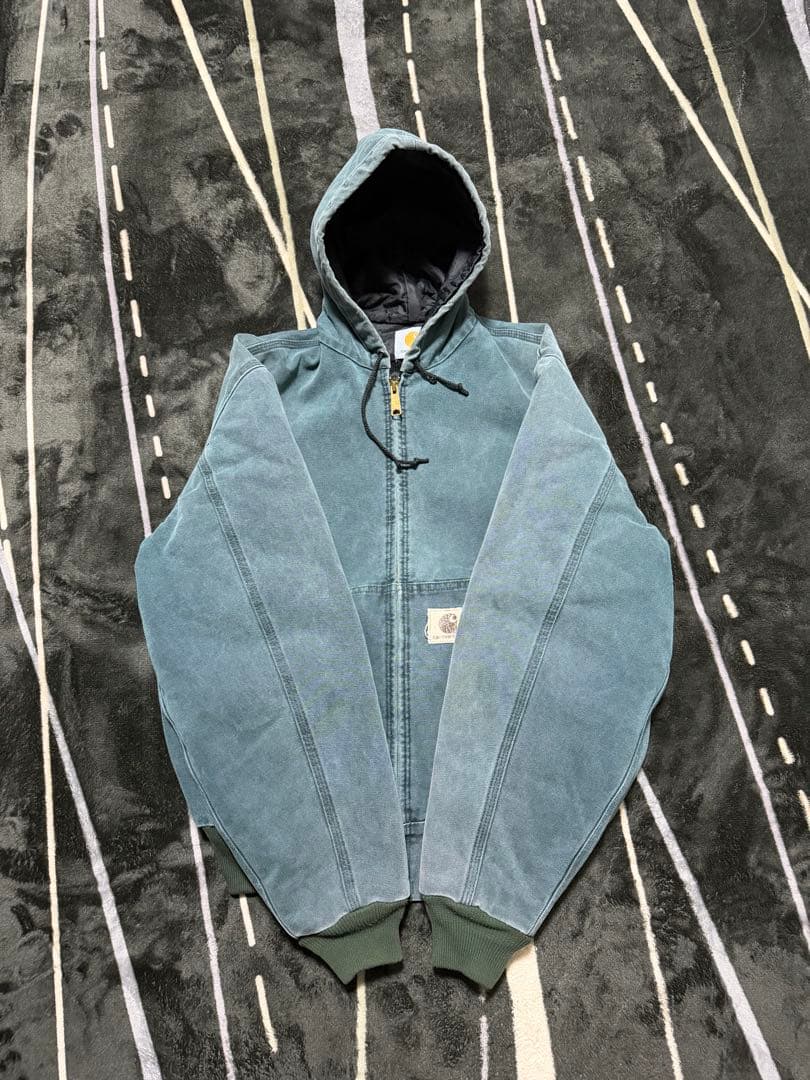 ‼️90s フェードCarhartt アクティブジャケット HTG