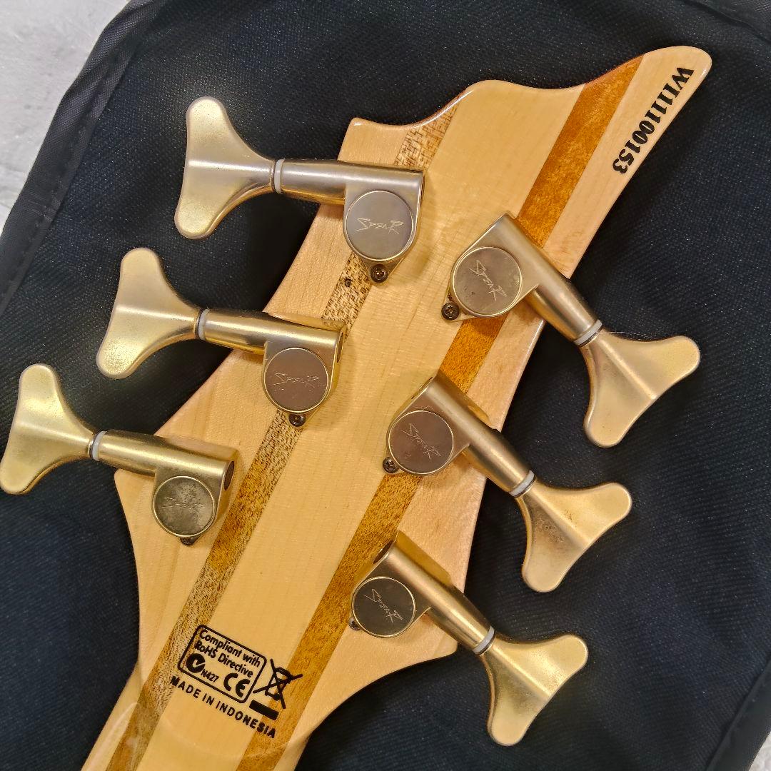 SPEAR Gungnir 6弦 変形 スピアー グングニル スルーネック