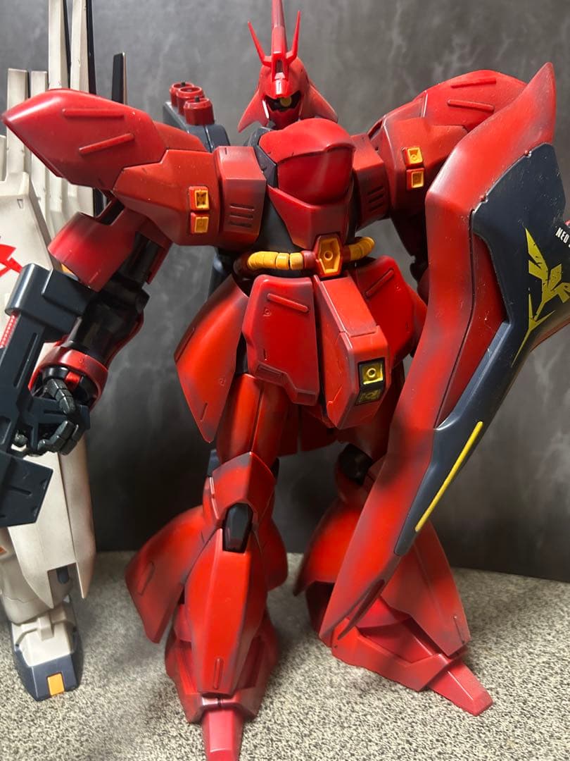 ［完成品］MG Vガンダム、サザビー　セット