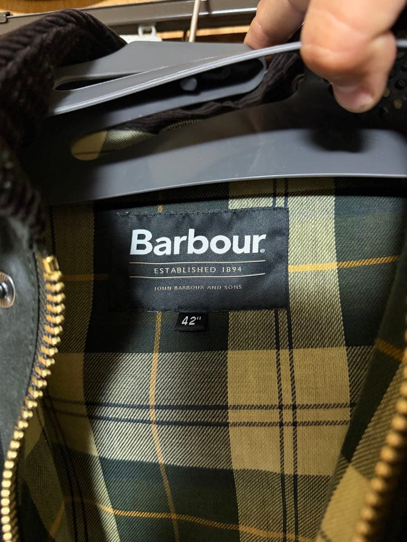 美品　Barbour bedale オーバーサイズフィット　42