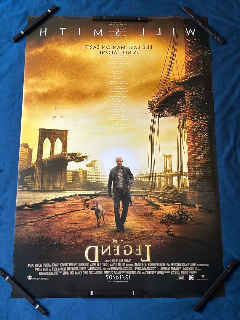 アイ・アム・レジェンド　USオリジナル映画ポスター