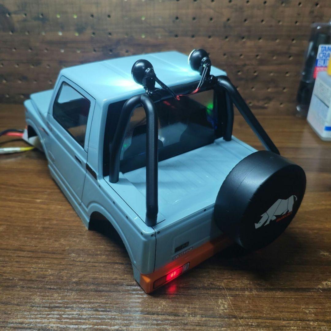 タミヤ　スズキ ジムニー ボディ　ウイリー