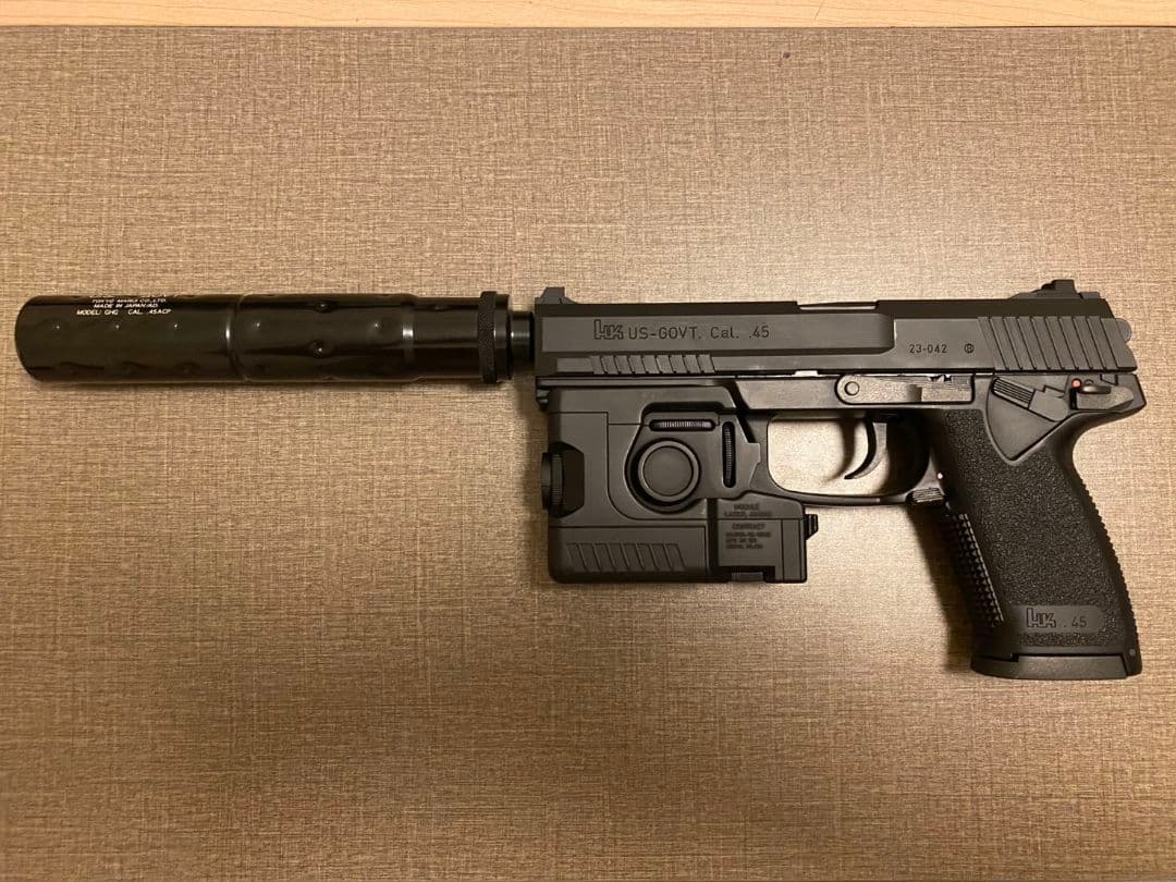 東京マルイ SOCOM MK23 ガスガン 予備マガジン付 ホルスター付 説明書