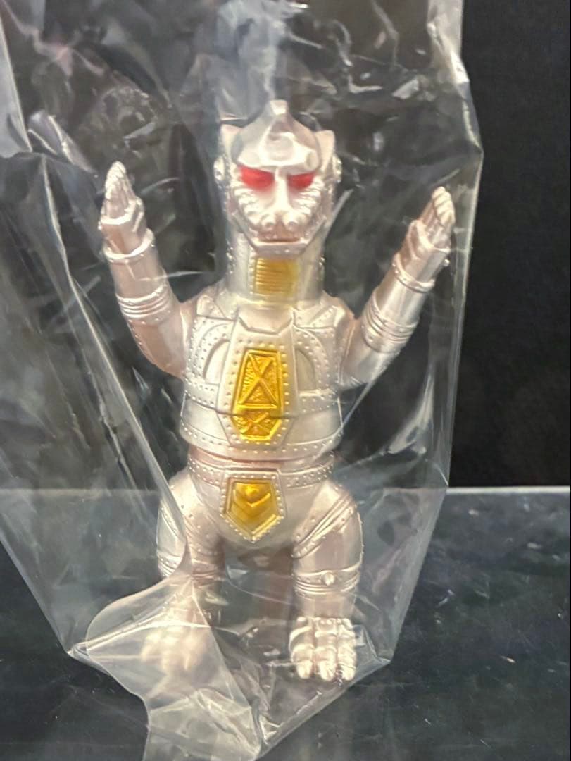 ■ブルマァク メカゴジラ ミニソフビ 銀 / 東宝