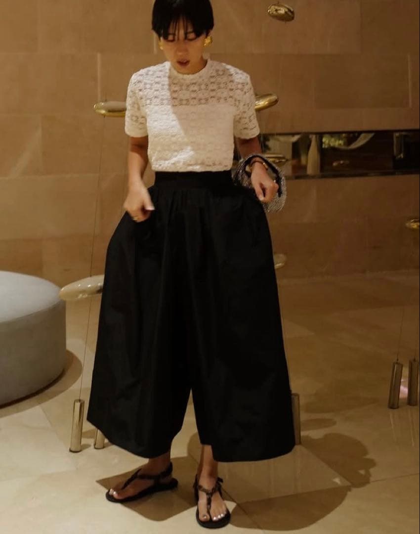 machatt メモリーキュロットパンツ　新品タグ付き