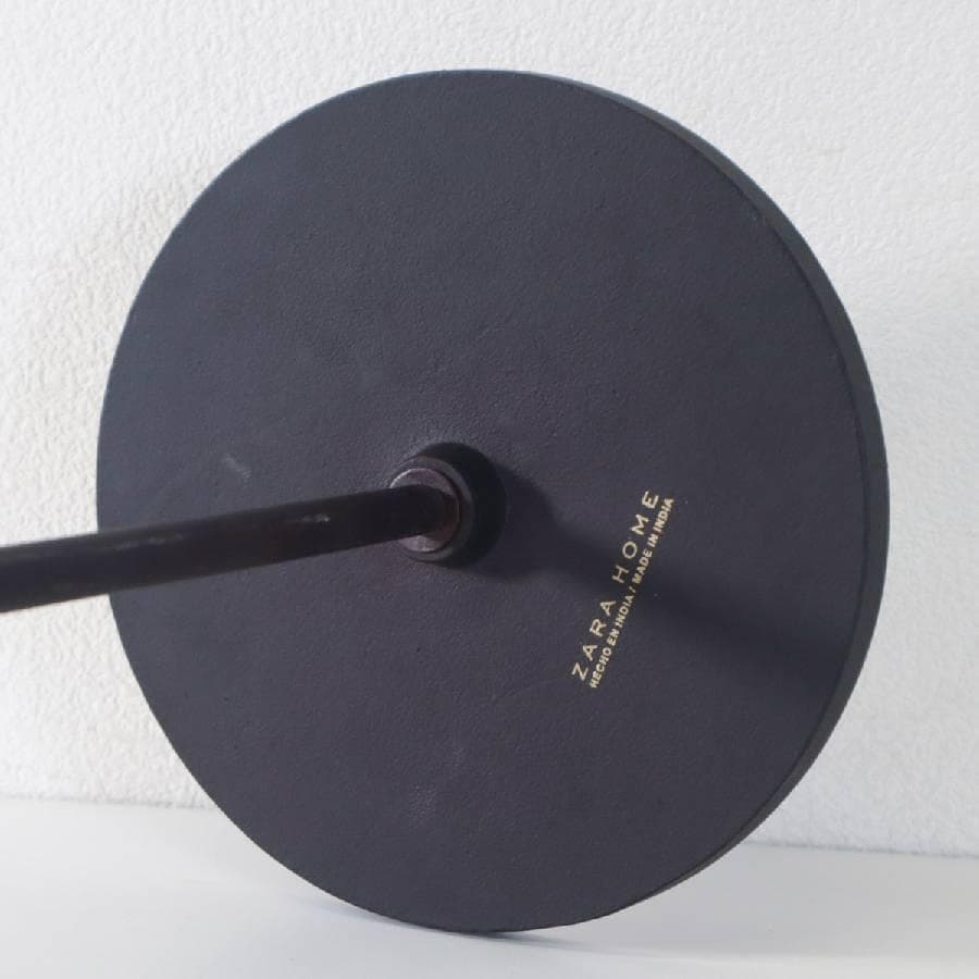 ザラホーム アンティーク仕上げ メタル サイドテーブル アルミニウム 鉄