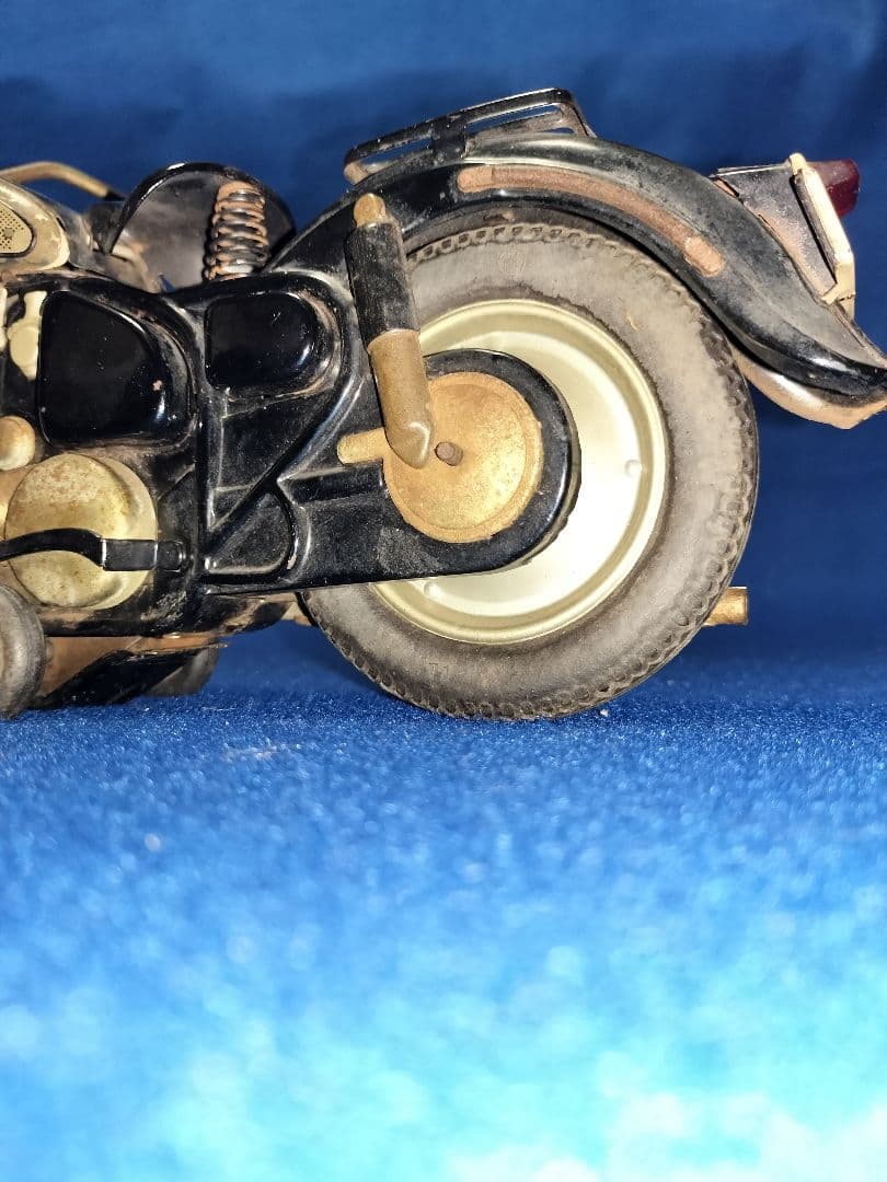 ブリキの玩具　萬代屋　カワサキメグロ　MEGURO　バイク　オートバイ　箱無