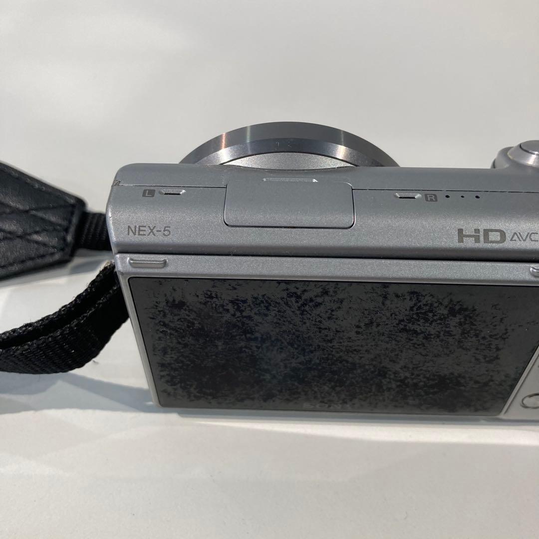 s1799 SONY α ミラーレスカメラ シルバー 充動作未確認 アルファ