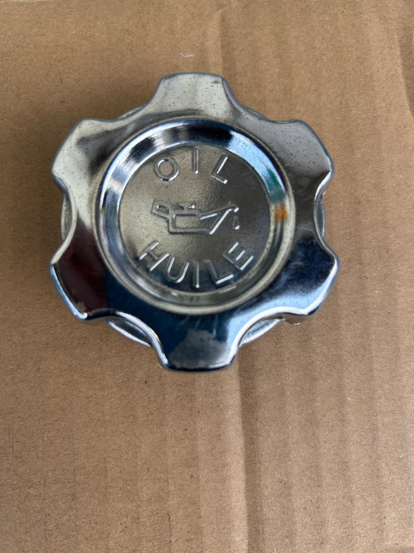 純正オイルフィラーキャップ（クロームタイプ）ホンダ インテグラ タイプR