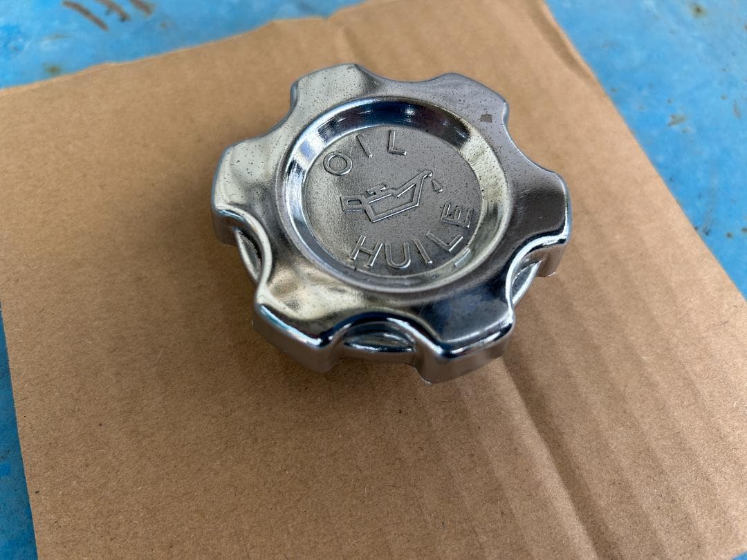 純正オイルフィラーキャップ（クロームタイプ）ホンダ インテグラ タイプR