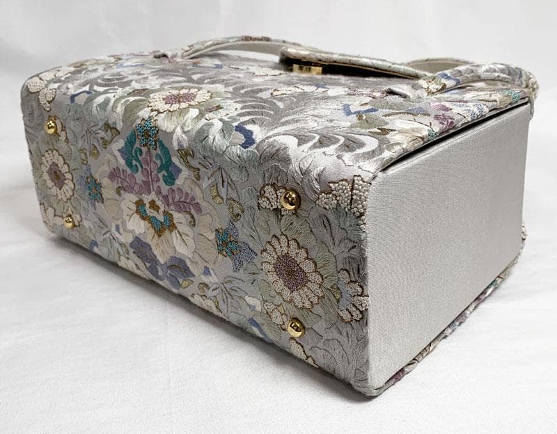 508mg3◆総刺繍 高級和装バッグ 相良刺繍 蘇州刺繍◆美品