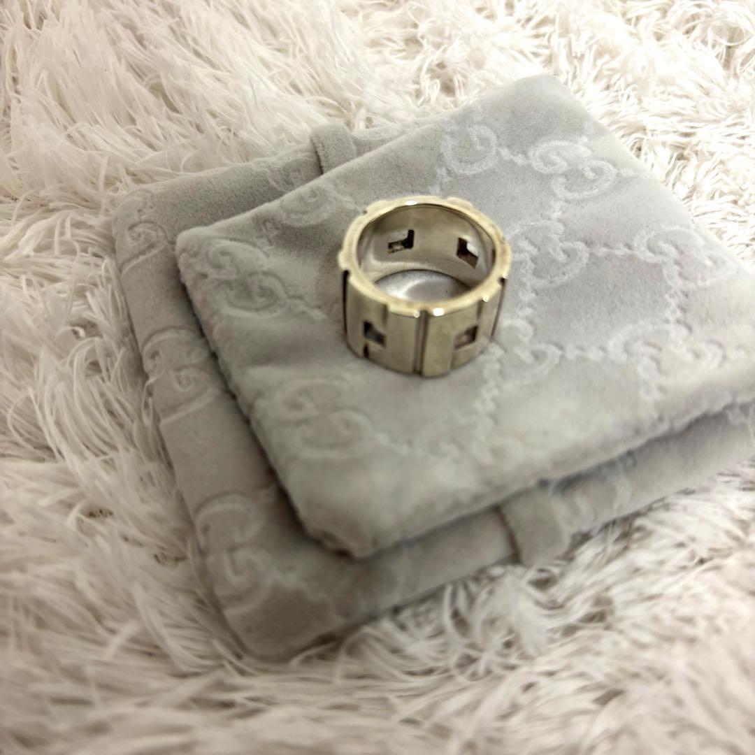 希少　GUCCI グッチ　モダリストリング　ヴィンテージ リング　指輪