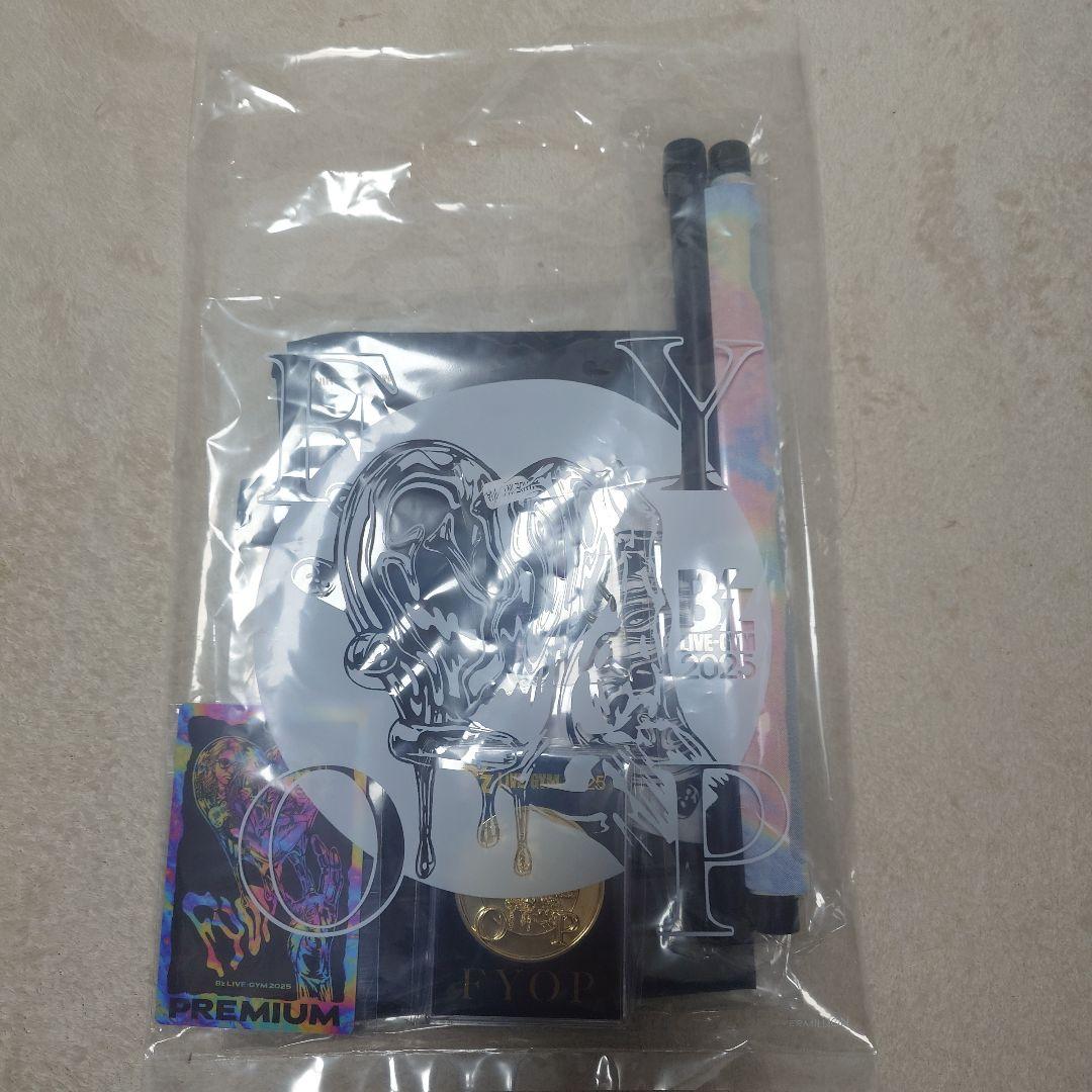 B'z LIVE 2025 FYOP プレミアム席専用オリジナルグッズ＋銀テープ
