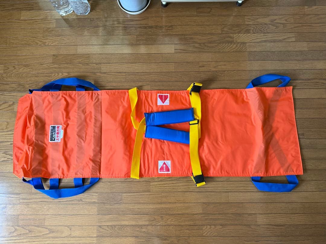 ワンタッチ式ベルト担架￼　救護用￼