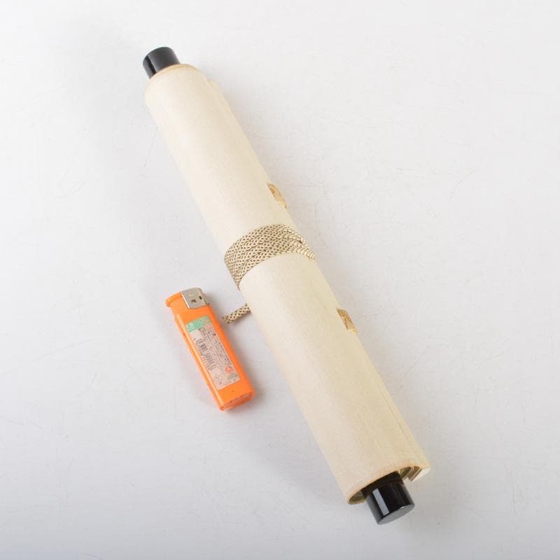 掛軸　前大徳　一行書　「鶴宿千年松」　共箱　C　6052A