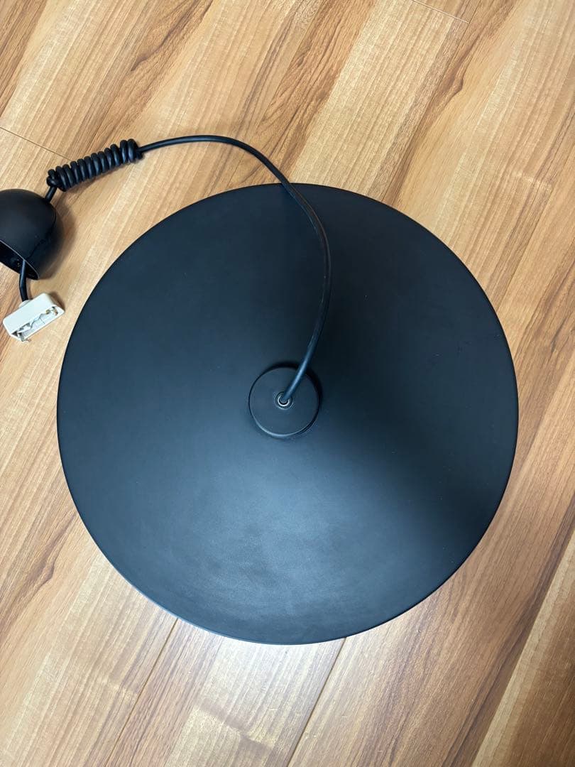 デコランプ　flame 黒　ペンダントライト φ400mm