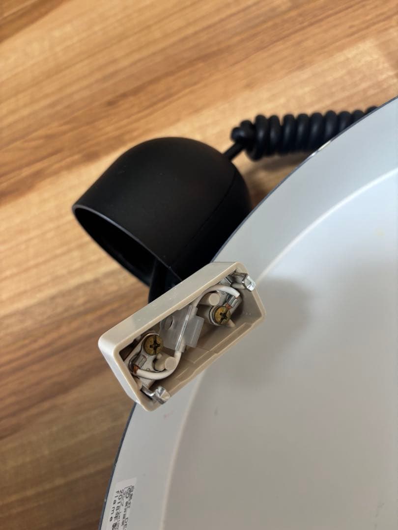 デコランプ　flame 黒　ペンダントライト φ400mm