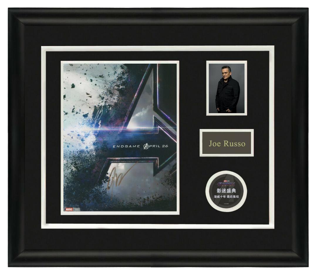 直筆サイン入り写真 ジョー・ルッソ アベンジャーズ/エンドゲーム SA鑑定済