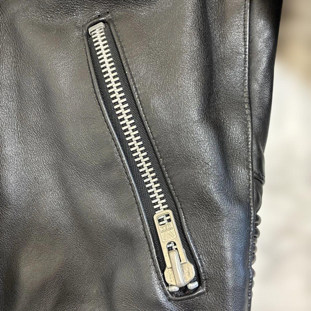 Vanson ライダースジャケット　TCジャケット サイズ36 ワッペン