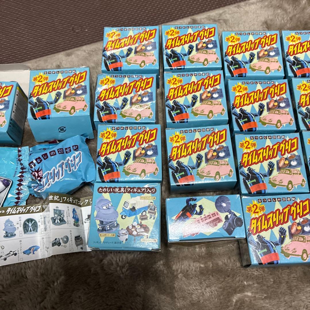 未使用品 タイムスリップグリコ　第2弾　学校給食　ミニチュアコレクション　18個